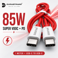 DURASTRAND 85W Super VOOC Type-C to Type-C PD Charging Cable
